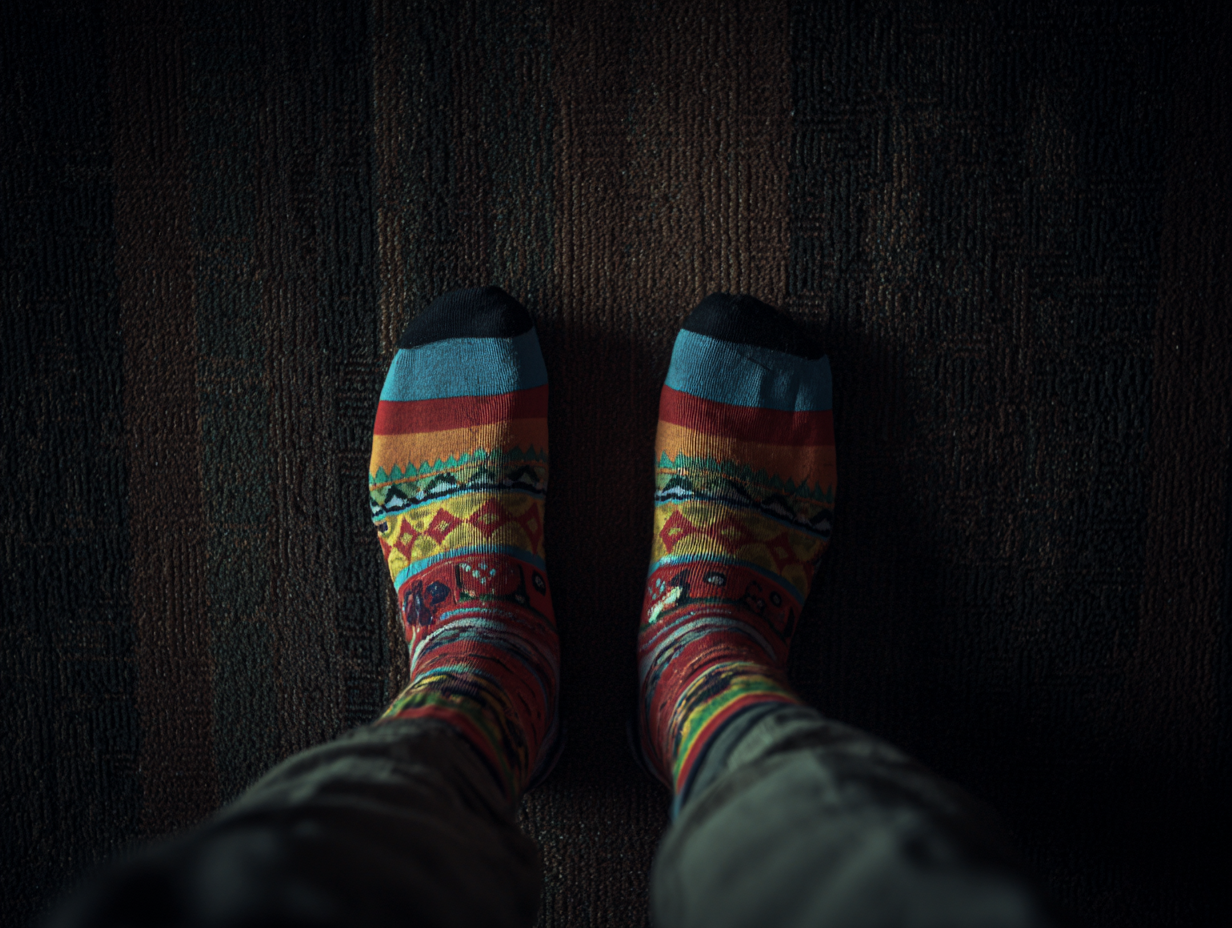 The JOY Socks - A relic of choosing joy as an act of rebellion